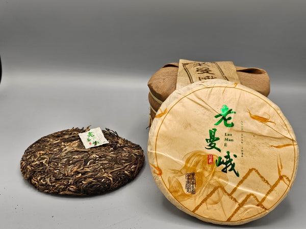 "Lo Man E" Raw Pu-Erh Cake (老曼峨生普)