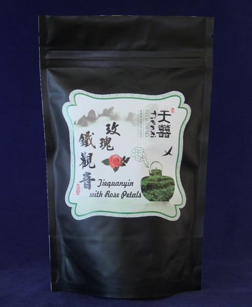 Taiwan Tie-Guan-Yin Tea with Rose Petals （台灣玫瑰鐵觀音）